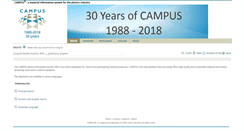 Desktop Screenshot of campusplastics.com